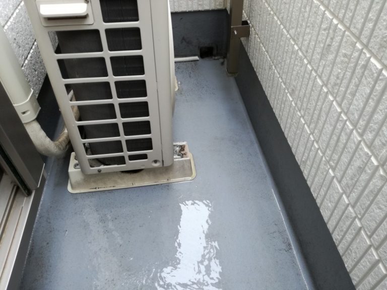 入居して3年弱、初めてのベランダ掃除